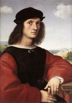 Raphael : Portrait of Agnolo Doni